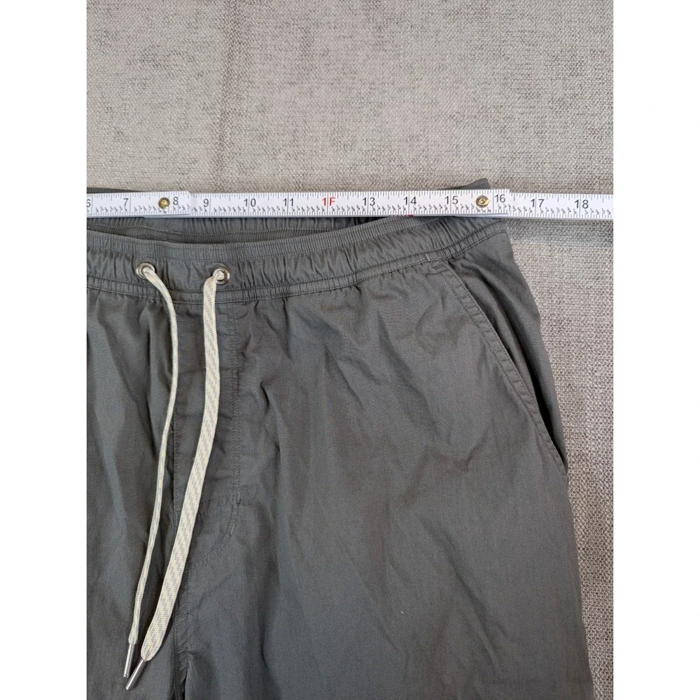 Vuori Pants Mens L Gray Kore Everyday Lined Athleisure Casual Straight Office